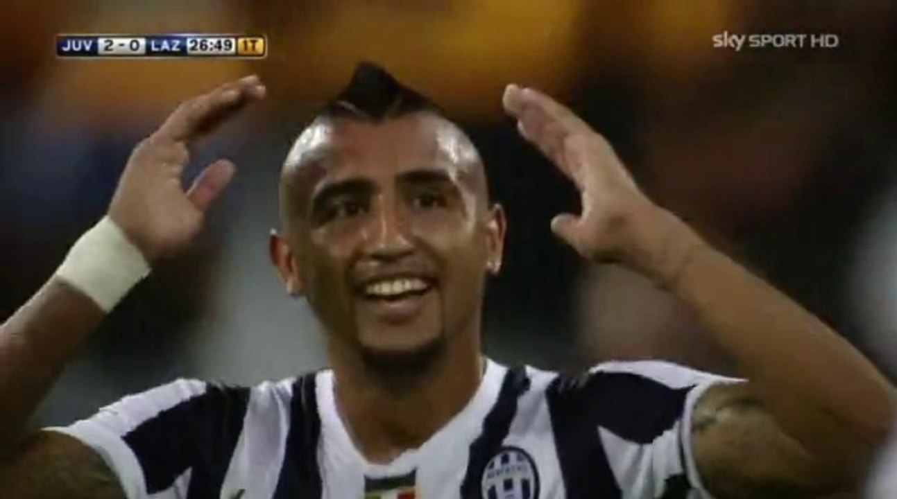 Juventus Vs. Lazio 4-1 (Vidal Goals)