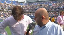 Rafa Nadal's On-court interview after R3 at US Open 2013 (in Spanish)