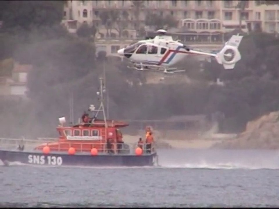 Exercice de sauvetage SNSM Propriano