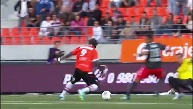 But Vincent ABOUBAKAR (14ème) - FC Lorient - Valenciennes FC (1-0) - 2013/2014