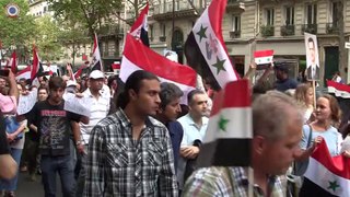 Manifestation contre guerre en Syrie 30 aout