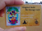 original reiki bio energy card