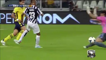 Juventus vs lazio - Goal vidal