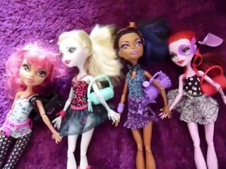 Draculaura, Frankie Stein, Clawdeen Wolf & Co