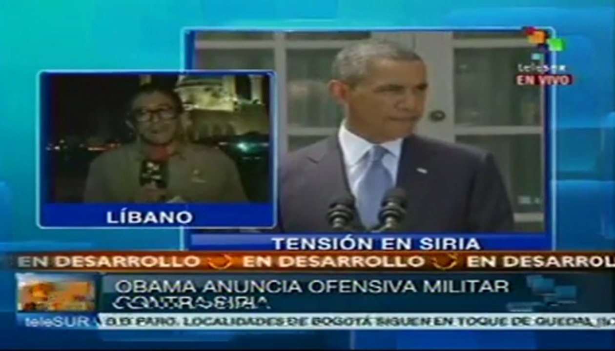 Barack Obama ratifica sus intenciones de atacar Siria