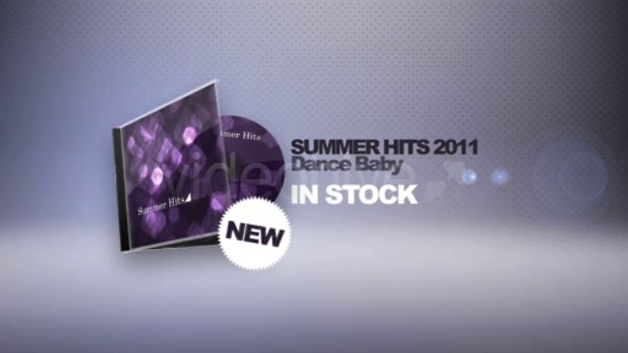 3D CD Cover Promotion - After Effects Template