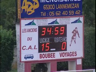 Resume match CAL-CAPD 30 08 13