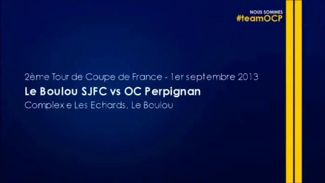 CdF : Le Boulou SJFC vs OC Perpignan