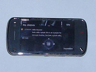 NOKIA N97 MESSAGE READING FUNCTION