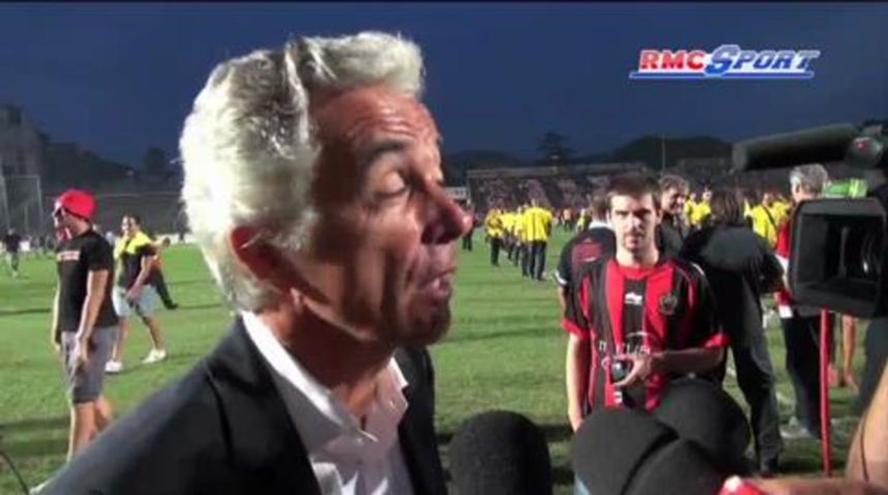 Nice : Rivère fait ses adieux au stade du Ray - 01/09