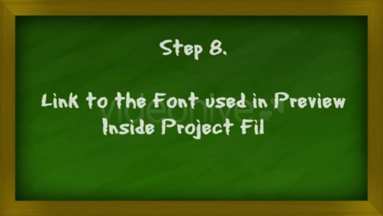 Blackboard Presentation - After Effects Template