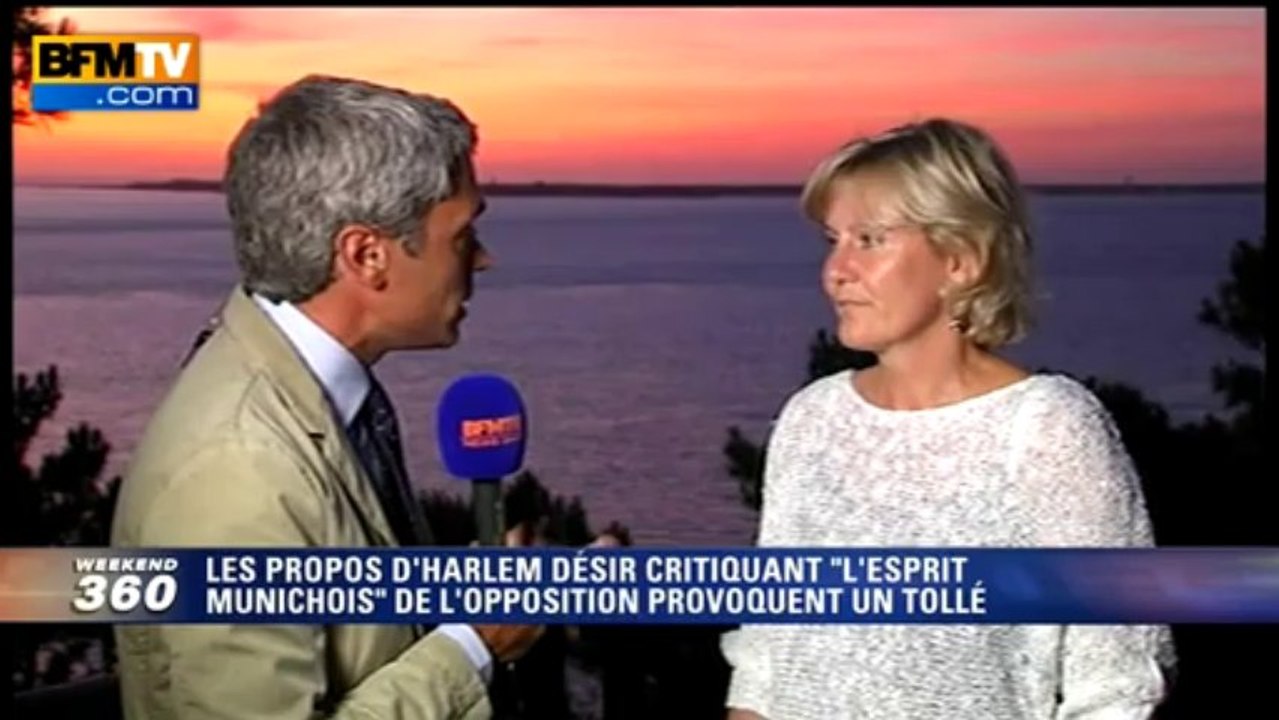 L'UMP Nadine Morano scandalisée par les propos d'Harlem Désir sur la Syrie - 01/09