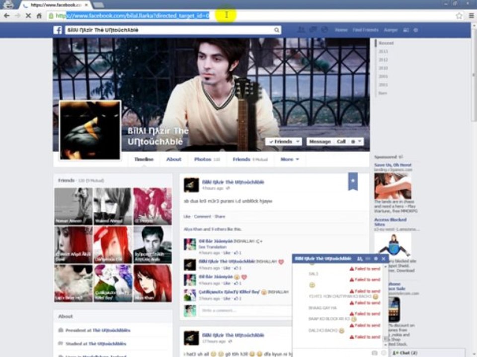 ßĭlƛl Ƞƛzĭr Thè UȠtoŭchƛblè Block Kr Ke Farar Baap Ko Video Ma :D