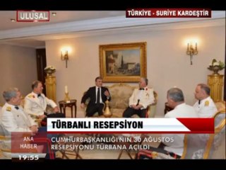 TÜRBANLI RESEPSİYON