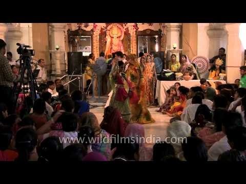 Celebrating Janmashtami with much fervor at Birla Mandir