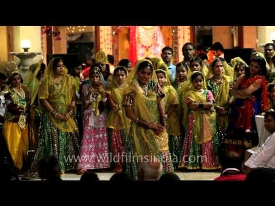 Raas Leela on Janmashtami at Birla Mandir
