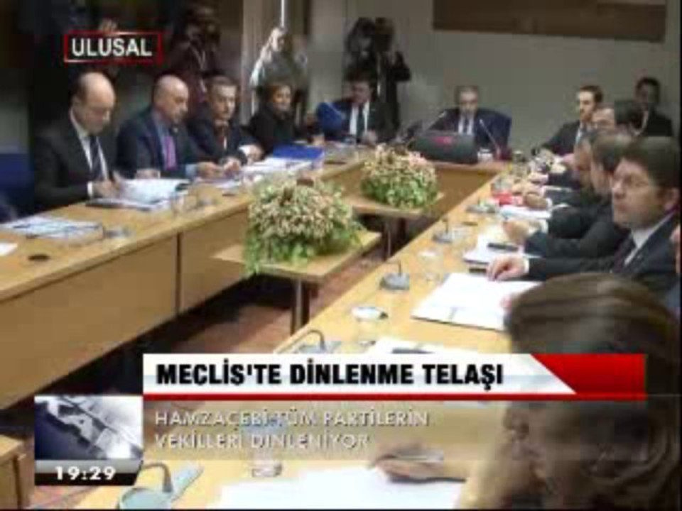 MECLİS'TE DİNLENME TELAŞI