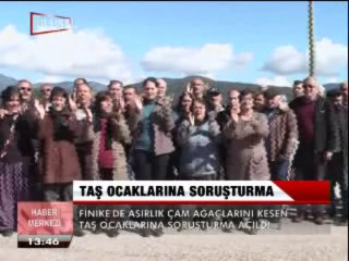 TAŞ OCAKLARINA SORUŞTURMA