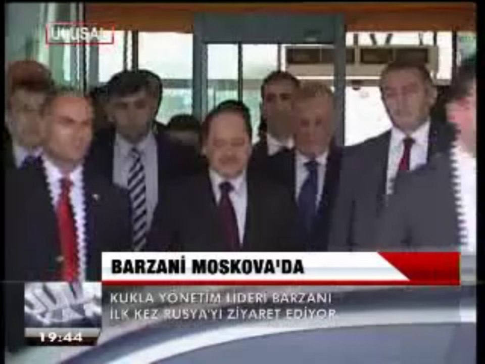BARZANİ, MOSKOVA'DA