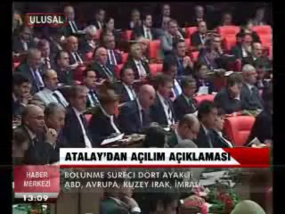 ATALAY'DAN AÇILIM AÇIKLAMASI