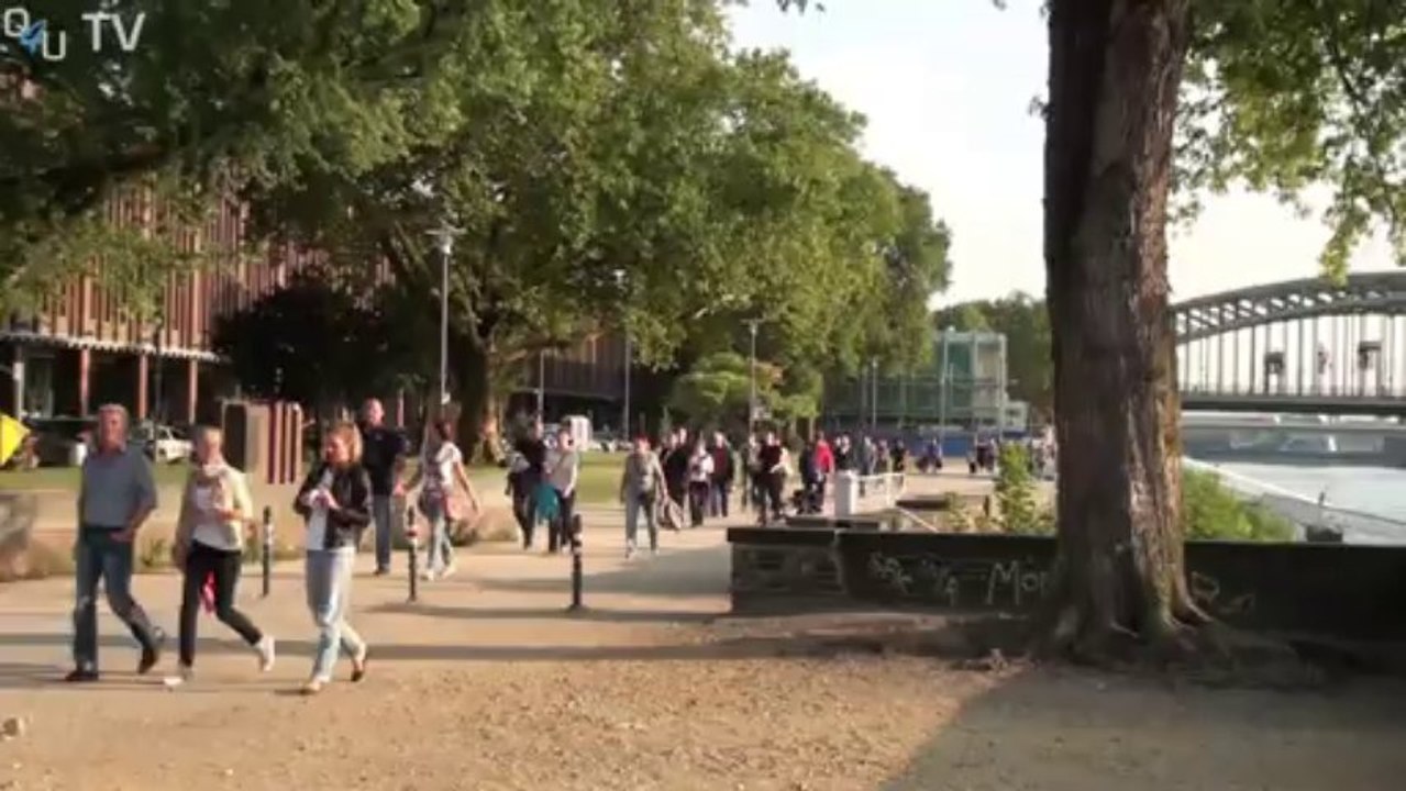 gamescom 2013 im Aufbau / Köln City Impressionen - QSO4YOU TV #Aktuell