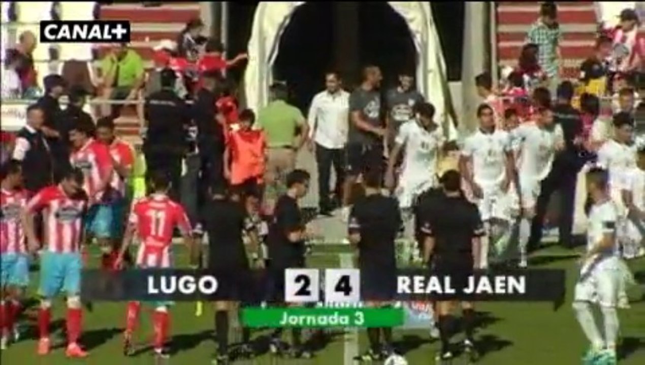 Liga Adelante  Lugo 4  Jaén 2
