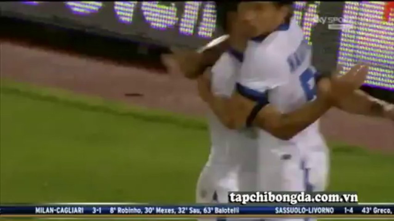 Serie A: Catania 0-3 Inter Milan (all goals - highlights - HD)