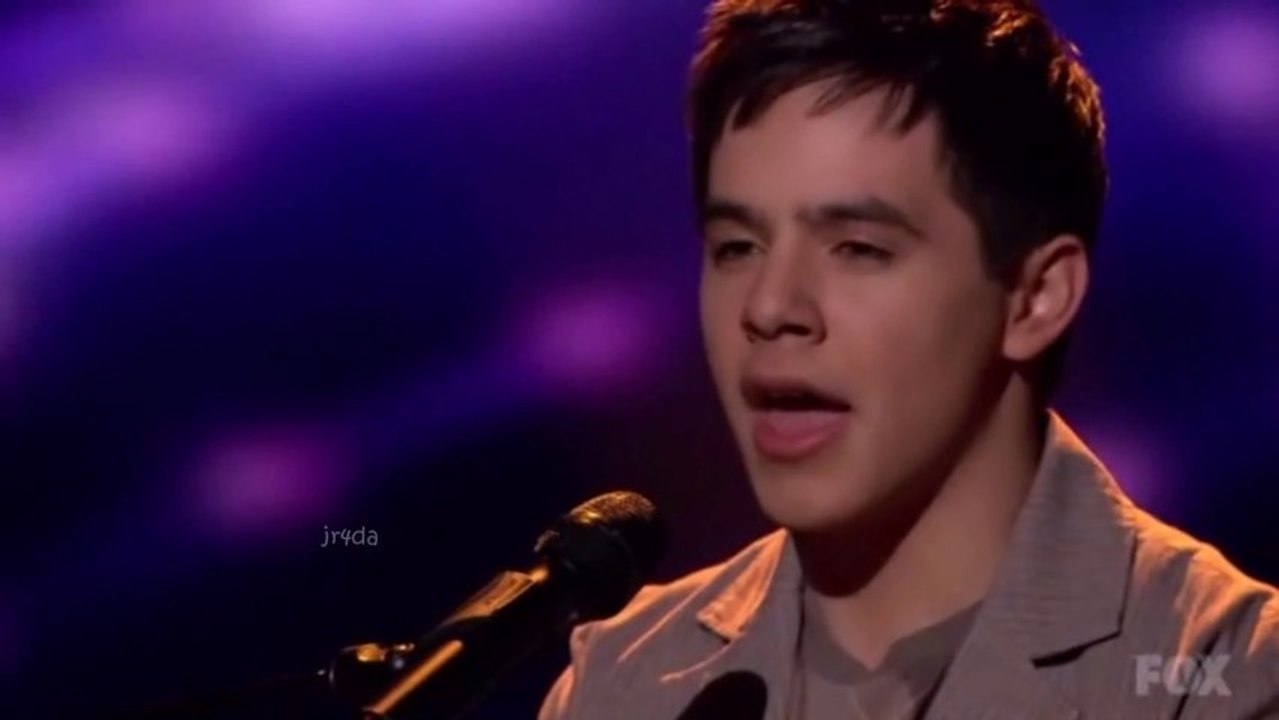01-05 David Archuleta - Top 16 - ANOTHER DAY IN PARADISE hdtv