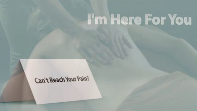 Can't Reach Your Pain? - Royalty Free Massage Therapy Video #242