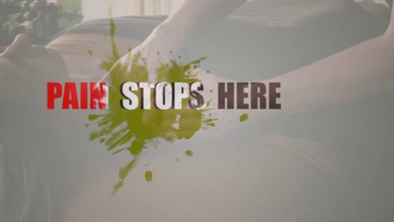 Pain Stops Here - Royalty Free Massage Therapy Video #202