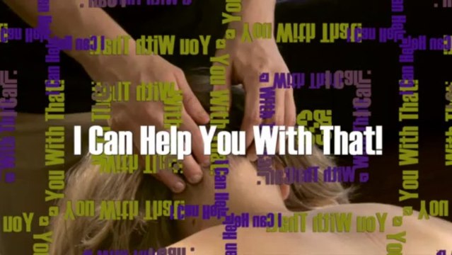 Do you know a Pain In The Neck? - Royalty Free Massage Therapy Video #157