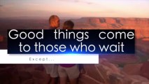 Good things come to those who wait - Royalty Free Massage Massage Therapy Video #143