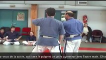 Self Défense - Tenbin Nague et Shiho Nague sur Junte (3) - Gérard LHOMME