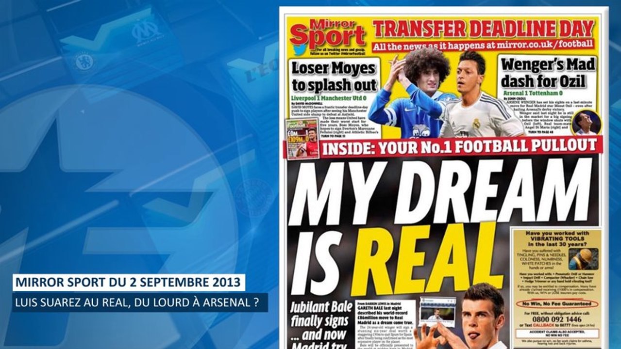 Revue de presse spéciale dernier jour du mercato