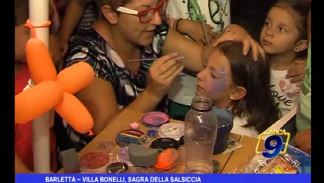 Barletta | Villa Bonelli, sagra della salsiccia
