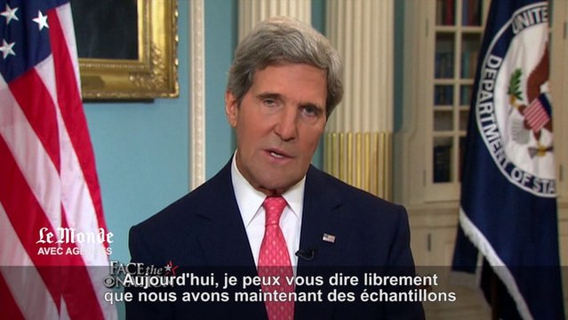 John Kerry dénonce l'usage de gaz sarin contre des civils syriens