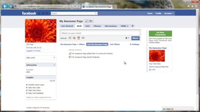 Custom Landing for Facebook Pages