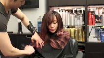 Michelle Phan Blush Rose Pink Ombre Hair Color
