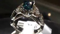 Blue diamond Ring