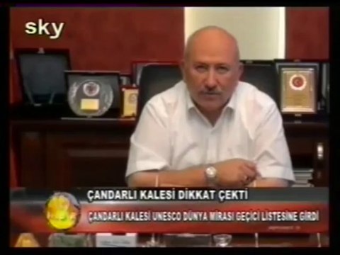ÇANDARLI KALESİ UNESCO DÜNYA KÜLTÜR MİRASI GEÇİCİ LİSTESİ'NE GİRDİ - SKY TV HABERİ