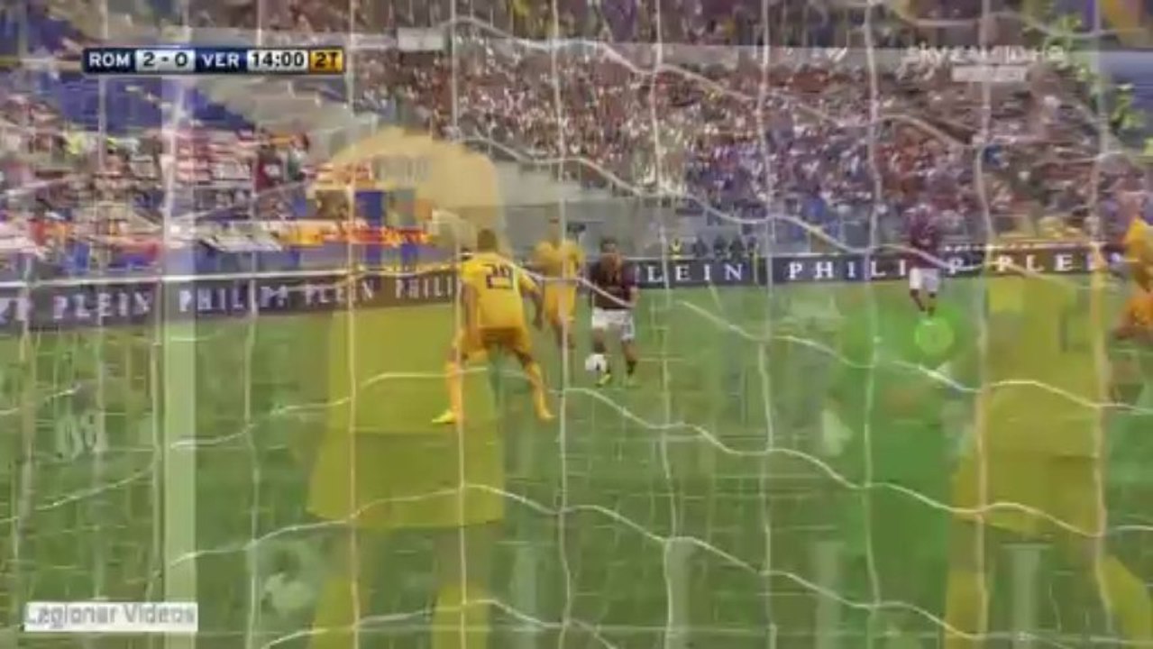Miralem Pjanic goal Vs Verona 1-9-2013_1080-HD