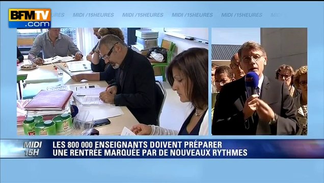Vincent Peillon: Le retour de l'année de stage pour les futurs enseignants - 02/09