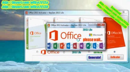 MS Office 2010 & 2013 & 2016 Activator + Keygen.