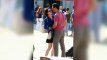 Michelle Dockery Kisses a Mystery Man During a Romantic Day Out in Venice