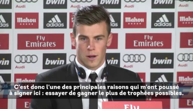 Gareth Bale : Au Real Madrid pour gagner la Ligue des Champions