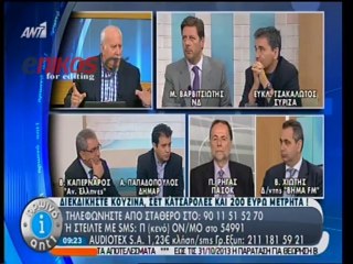 Βαρβιτσιώτης: Οποιος δεν έχει να πληρώσει, να πουλήσει