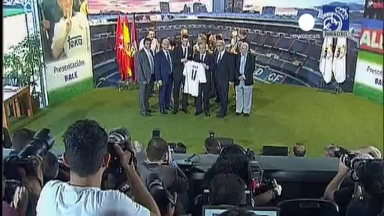 Bale's Real Madrid "dream" comes true for world record fee