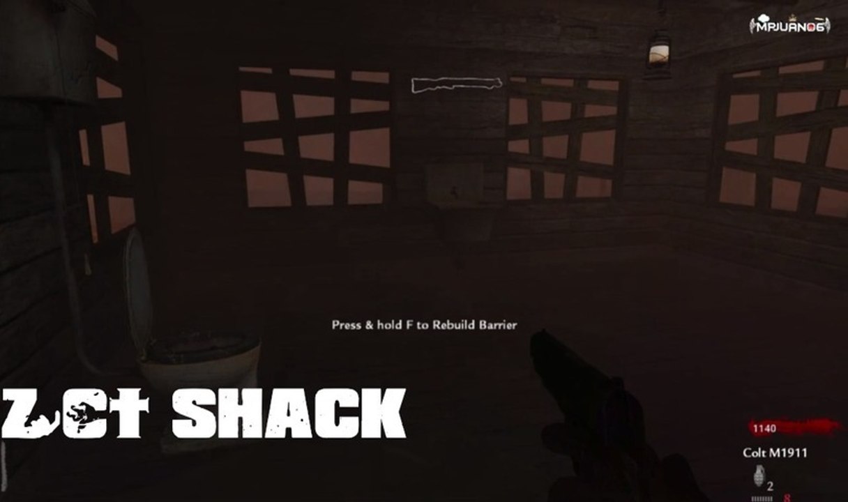 Test Call Of Duty 5 World At War Zombie ZCT Shack HD