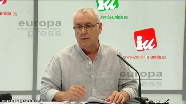IU plantea movilizaciones contra recorte de pensiones