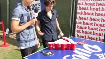 The Vamps play question pong at Fusion Festival